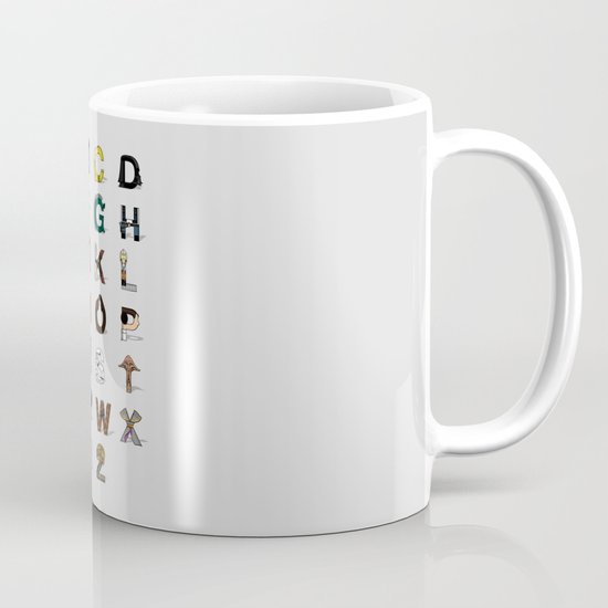 Star W. alphabet Mug