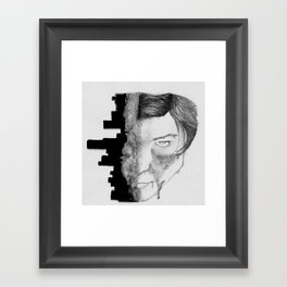 Within the Lines  Framed Art Print