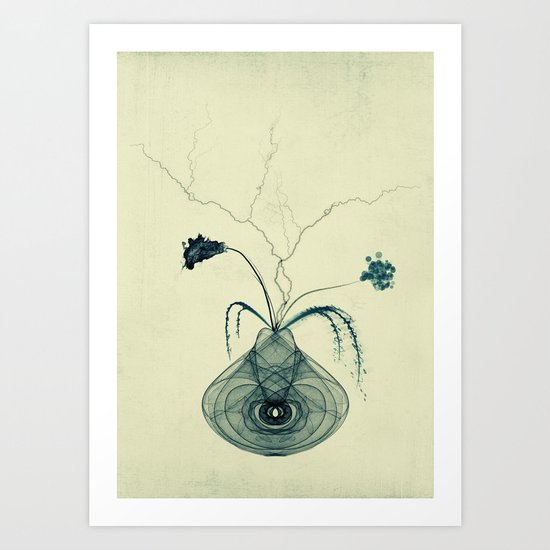 Madame rêve...... Art Print