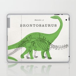 Brontosaurus Restoration Laptop Skin