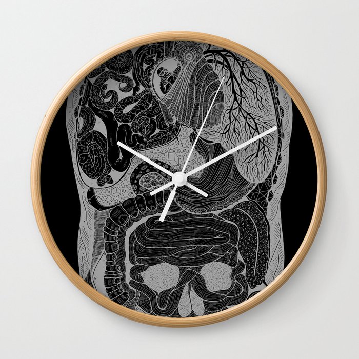 Gross Anatomy (variant) Wall Clock