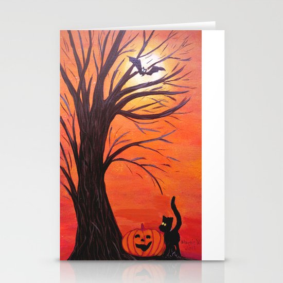 Halloween Stationery Cards