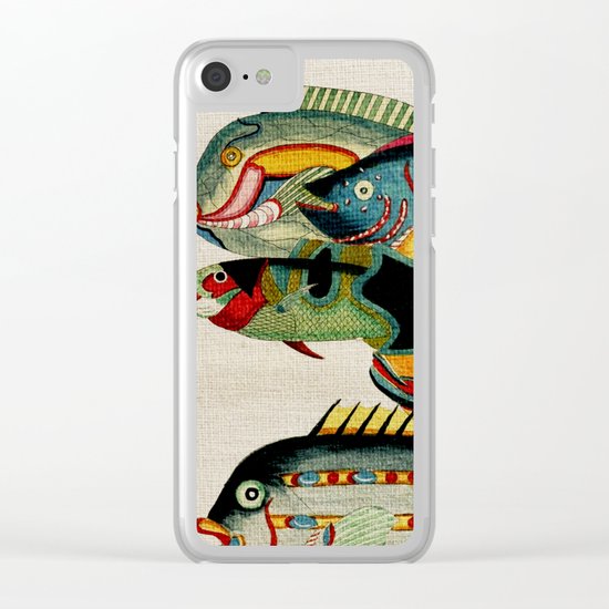 Fantastic Fish Tank Clear iPhone Case