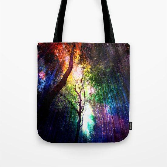 rainbow rain Tote Bag