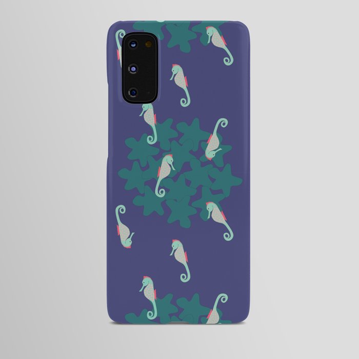 Drifting Seahorses Android Case