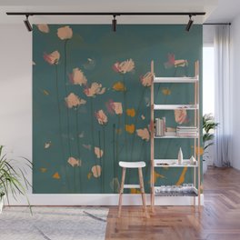 A Field Of Flowers Bloom Wall Mural