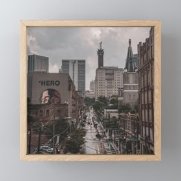 Atlanta, Georgia Framed Mini Art Print