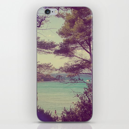 French Beach iPhone & iPod Skin