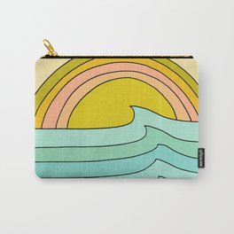 daydreams glassy swells and sunrise radiate by surfy birdy Carry-All Pouch