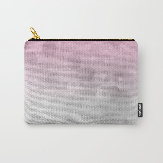 Pink light abstract bokeh design Carry-All Pouch