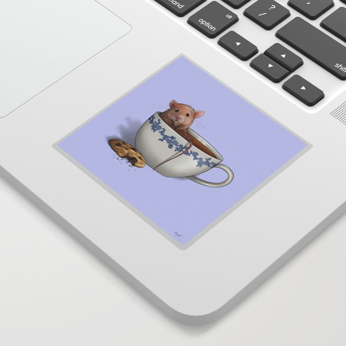 Cup Of Mouse  Sticker