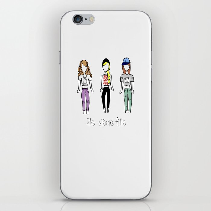 girl of the 21st century iPhone Skin