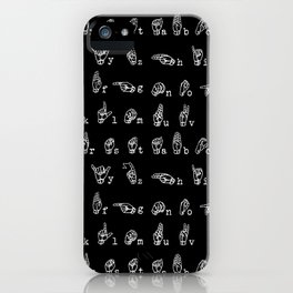 Sign Language Iphone Cases To Match Your Personal Style Society6