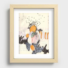 Saint of the Mountains (continuation)  Recessed Framed Print