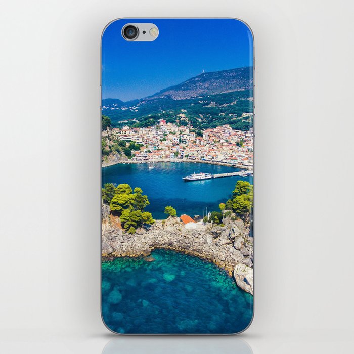 Parga, Greece, Mediterranean Island, Ocean iPhone Skin
