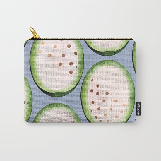 Rose Gold Melon Seeds #society6 #lifestyle #decor Carry-All Pouch