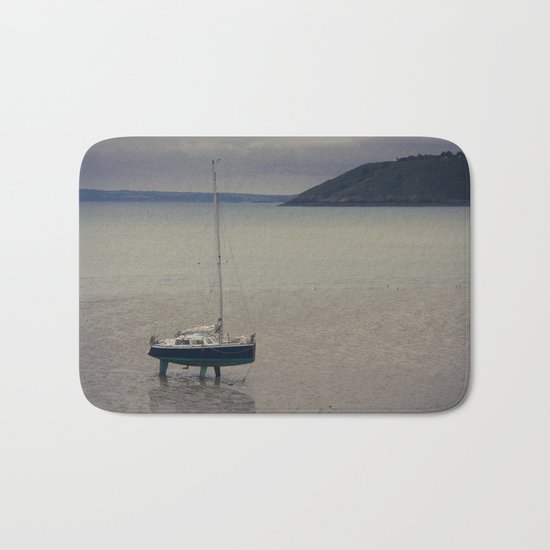 Waiting for the flood Bath Mat