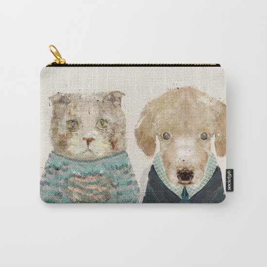 little puppy little kitty Carry-All Pouch