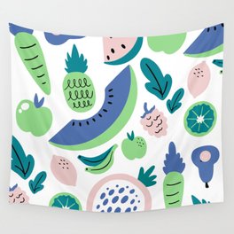 Fruits jungle vibes Wall Tapestry