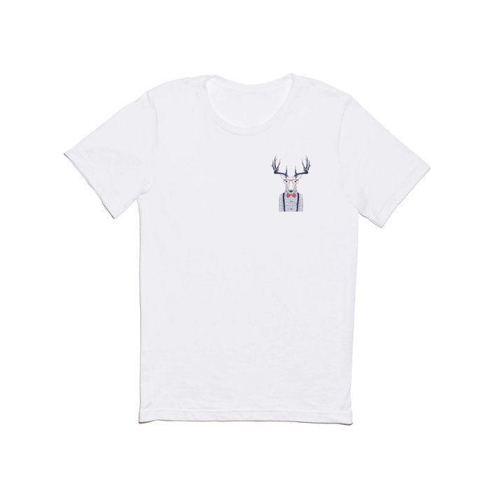 MR DEER WITH GLASSES T Shirt
