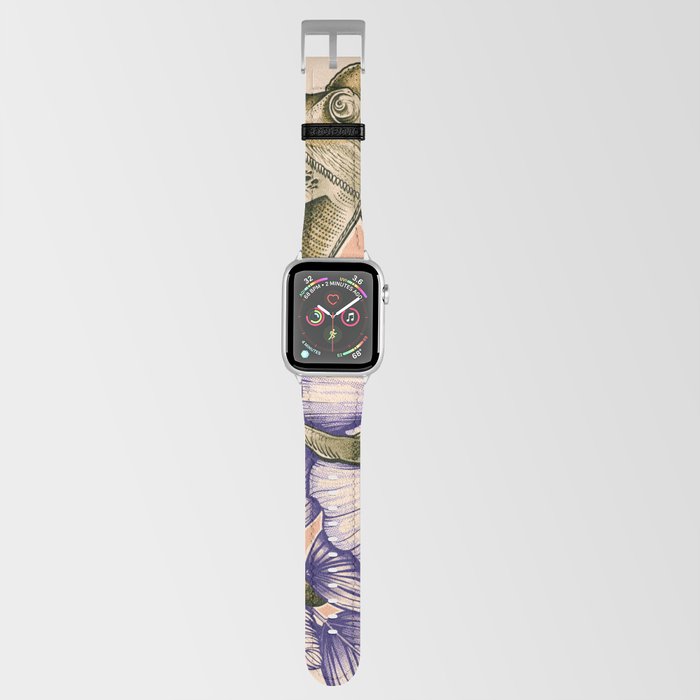 Floral fashion chameleon Apple Watch Band
