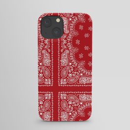 Red Bandana iPhone Case