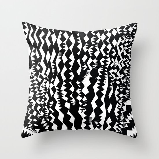 Still Zebra Throw Pillow