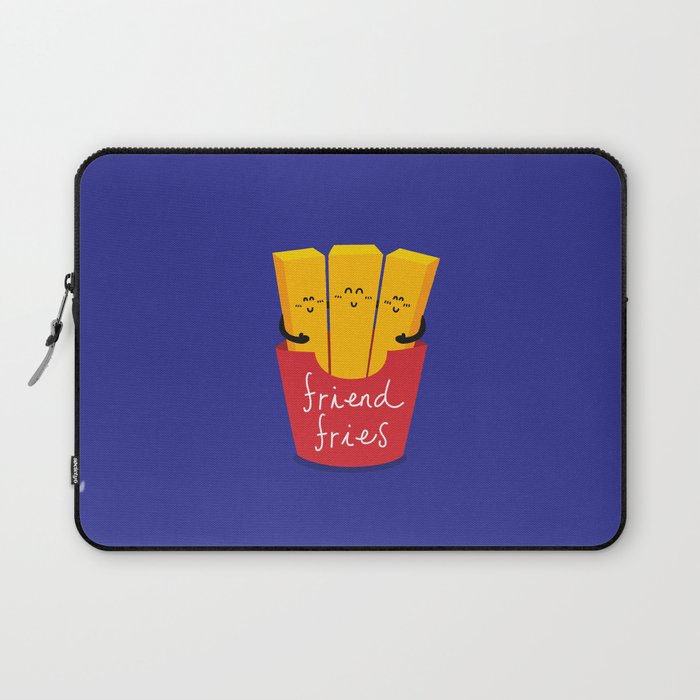 Friend Fries Laptop Sleeve