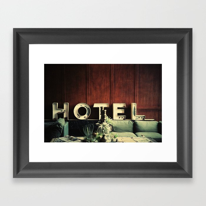 Hotel Framed Art Print