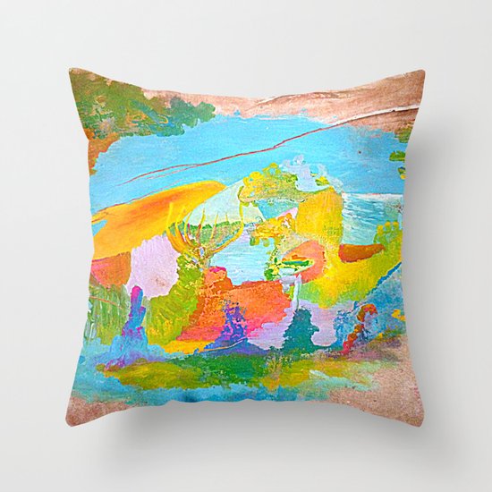 M4wu4l Throw Pillow