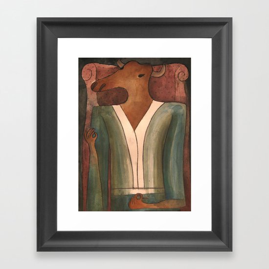 Sitting Bull Framed Art Print