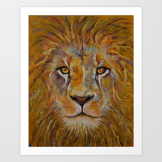 Lion Art Print