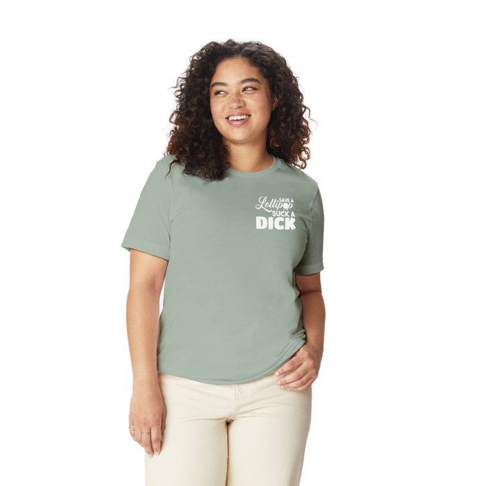 Samler blade kran slå op Save a Lollipop Suck a Dick Gift T Shirt by DH Designed | Society6