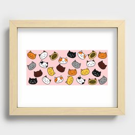 Cats cats cats Recessed Framed Print