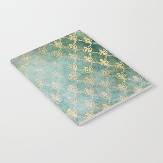 Damask Vintage Pattern 02 Notebook
