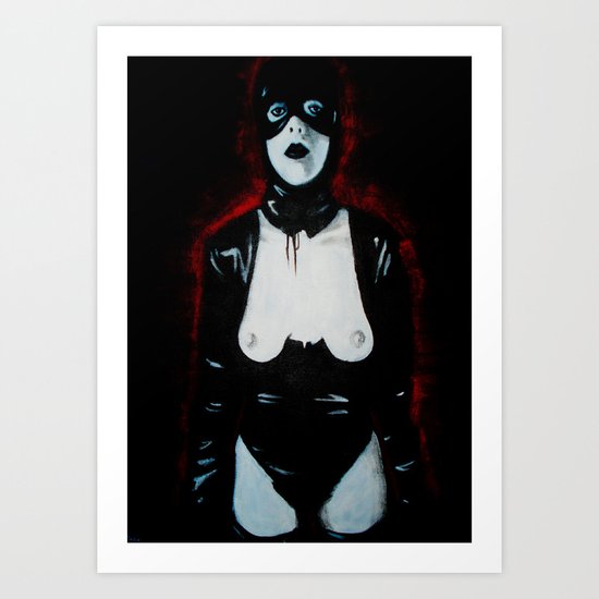 sadie girl Art Print