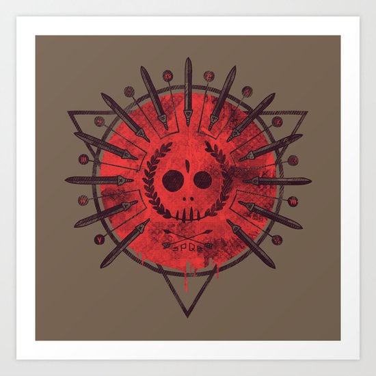 Mars Art Print