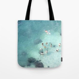 Italy finest Blue water at Amalfi Coast Tote Bag