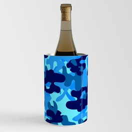 Camouflage (Blue) Wine Chiller