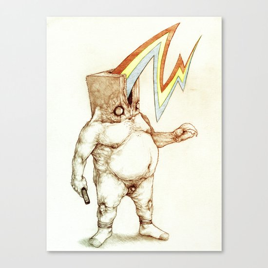 The Fatman Canvas Print
