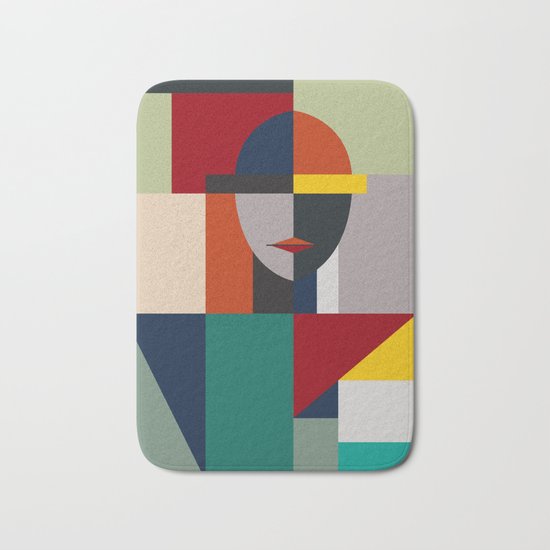 NAMELESS WOMAN Bath Mat