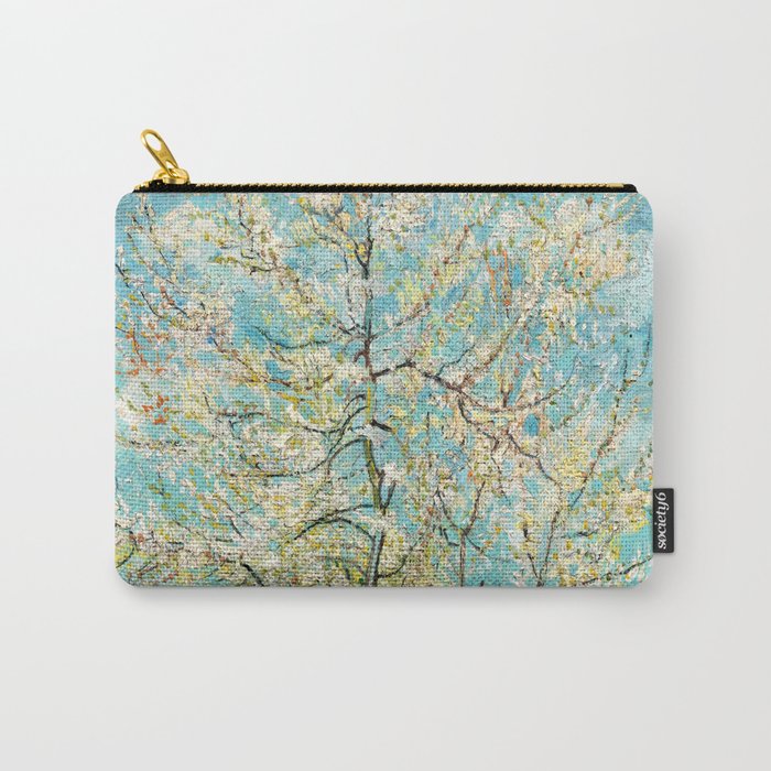 Vincent van Gogh - Pink Peach Tree in Blossom Carry-All Pouch
