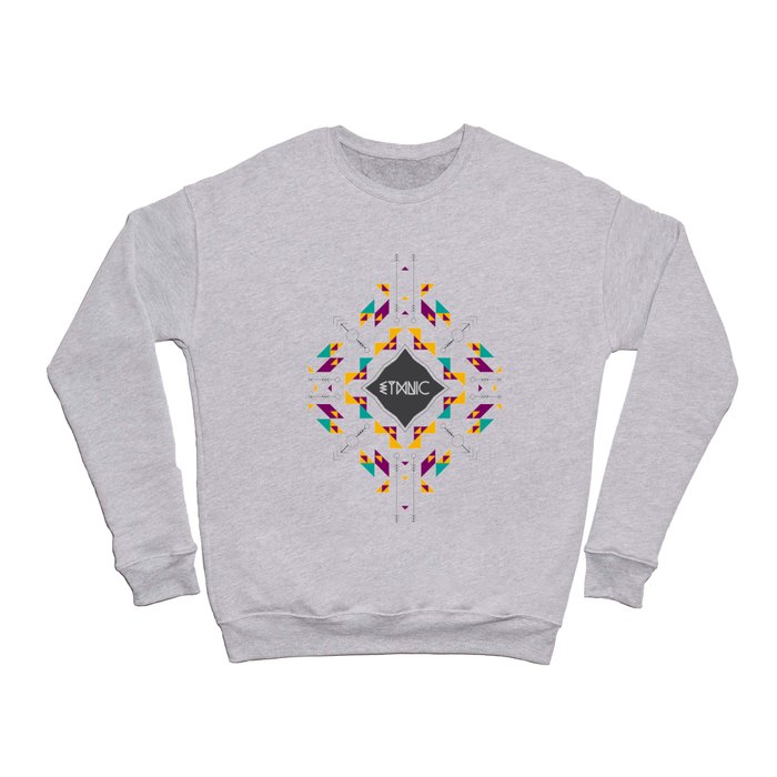 Tribal chic pattern Crewneck Sweatshirt