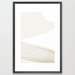 Minimalistic Paint - Contemporary Art - Abstract Paint - Original Picture Framed Art Print