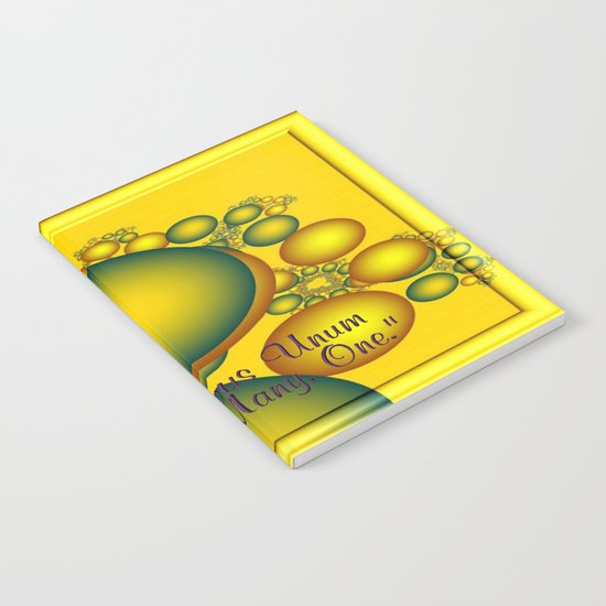 e pluribus unum out of many - one Notebook