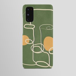 Abstract Face Line Art 06 Android Case