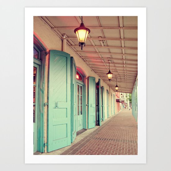 Throw Open the Shutters Art Print