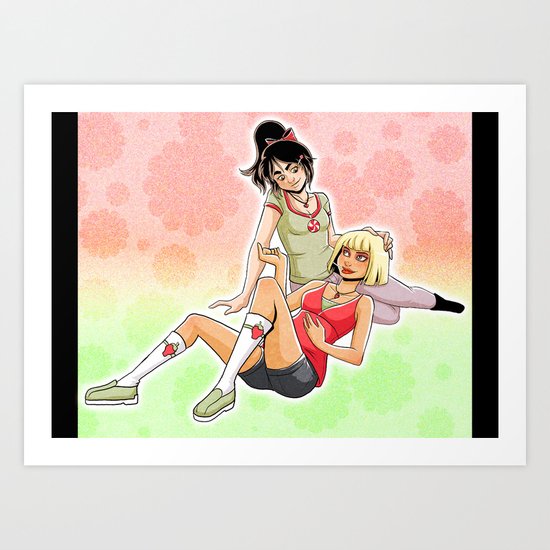 Vanilla Twilight Art Print