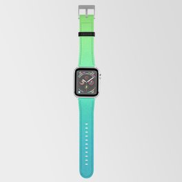 Lime Green to Teal Blue Gradient Apple Watch Band