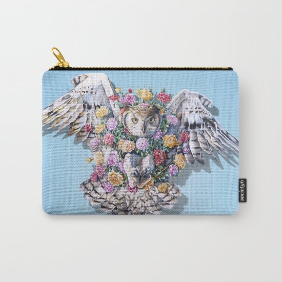 Birds in Bloom Carry-All Pouch